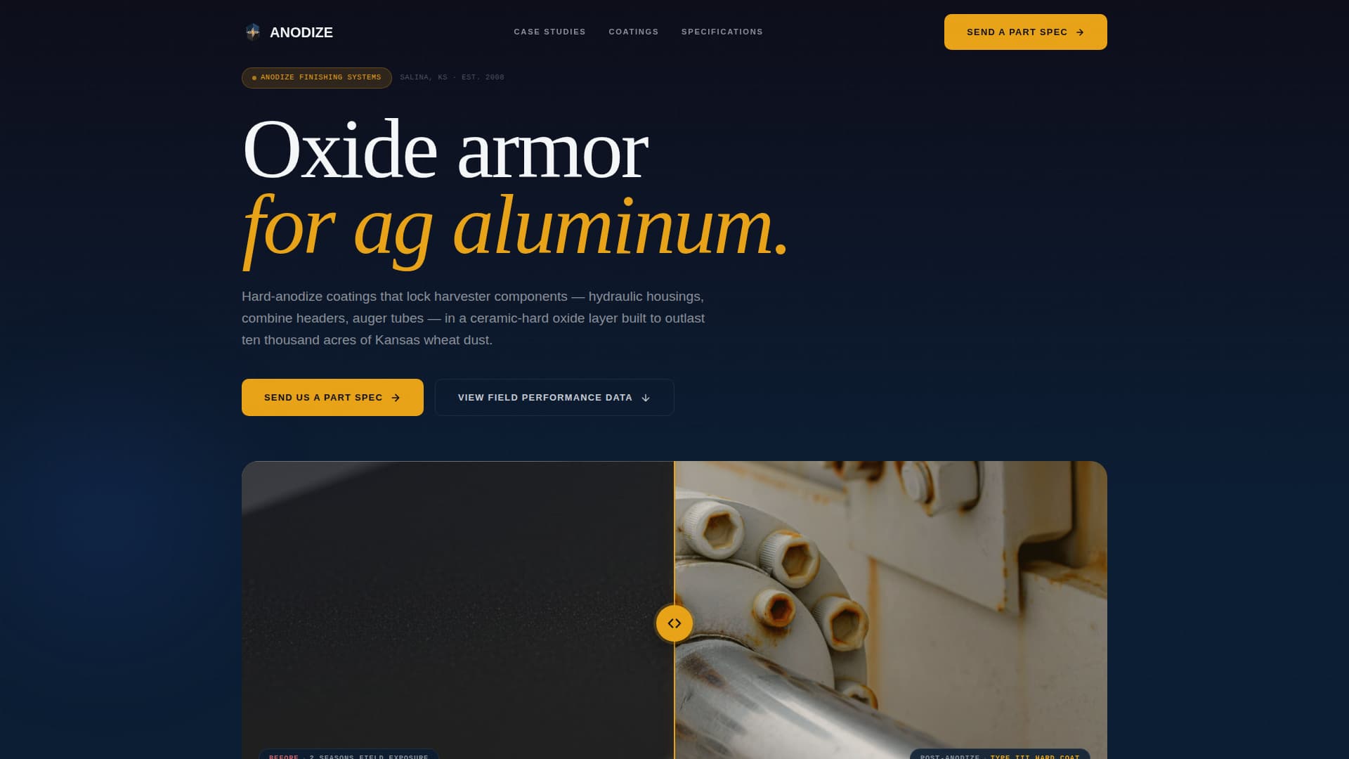 Local Agricultural Equipment Manufacturing Professional Website Template