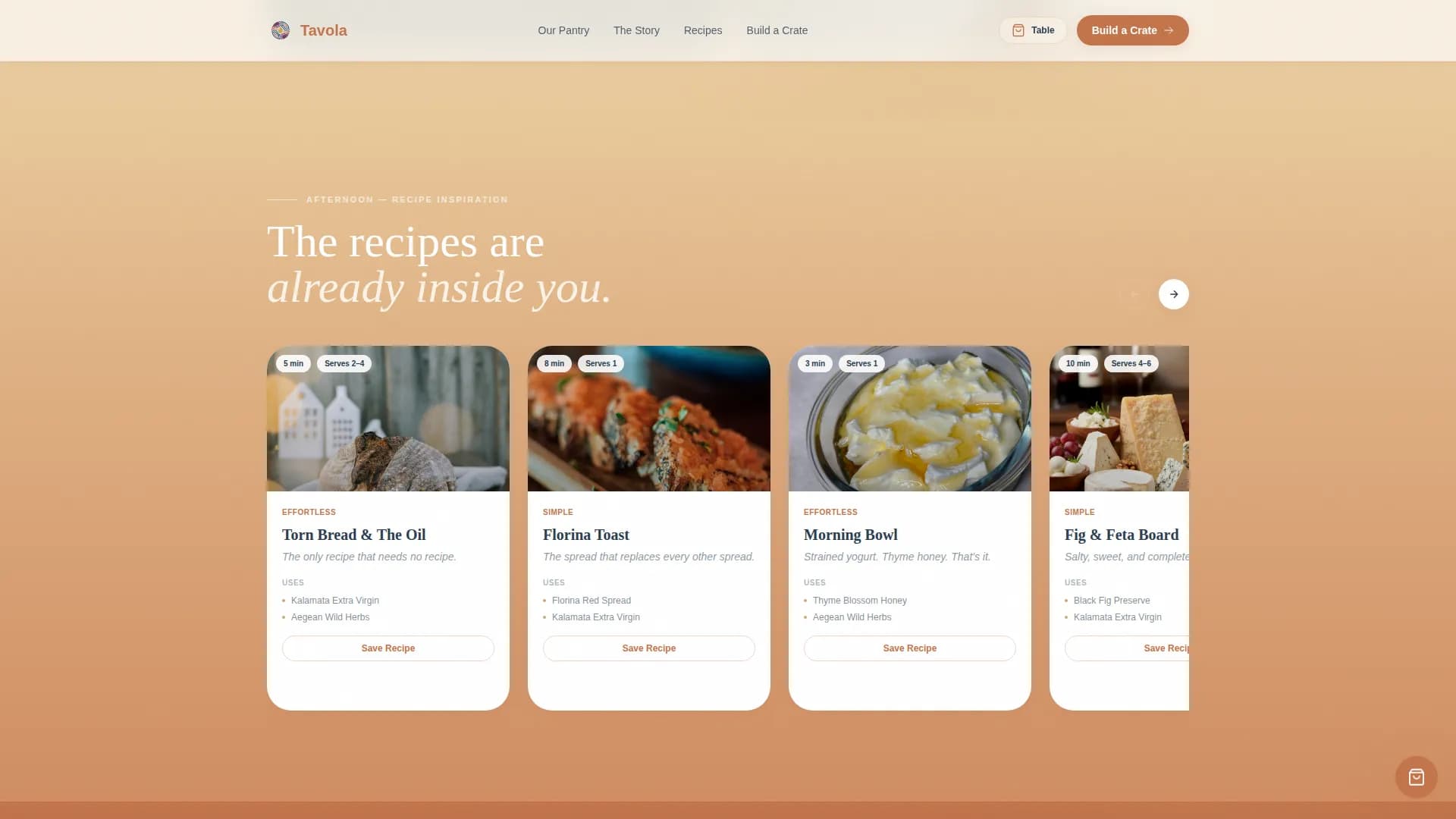 Mediterranean Diet Food & Dining Professional Website Template