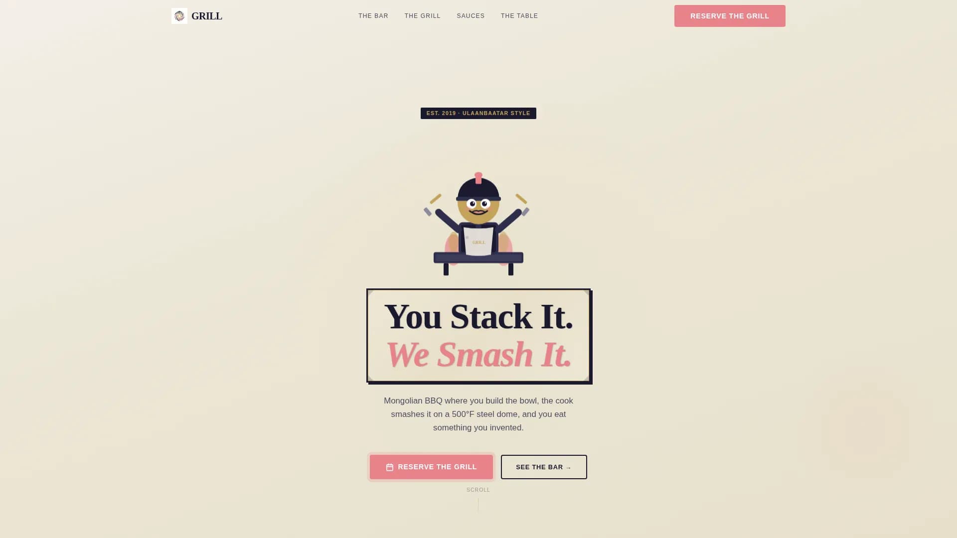 Expert Regional & Specialty Restaurant Appointment Booking Website Template