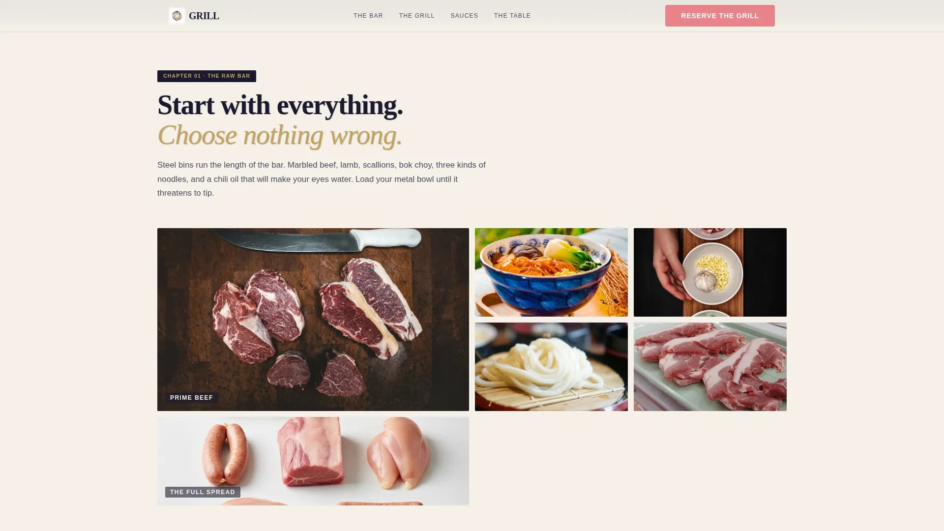Expert Regional & Specialty Restaurant Appointment Booking Website Template