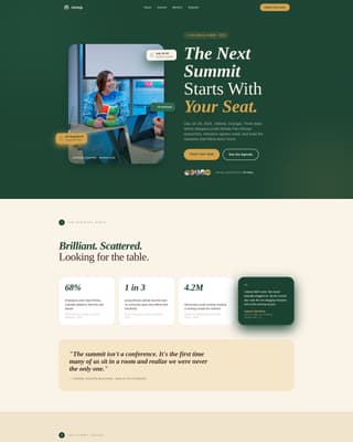 Umoja — Empowering African Community Landing Page Template
