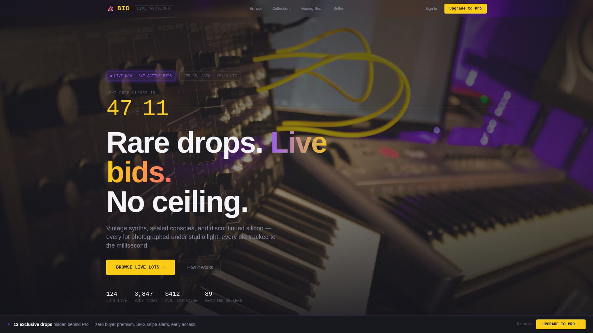 Electronics E-Commerce Blog Website Template