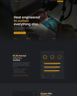 Component & Equipment Manufacturing Professional Website Template