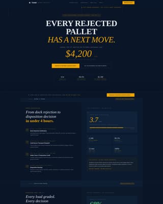 Chill — Precision Cold Chain Landing Page Template