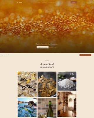 Meat & Seafood Blog & Content Website Template