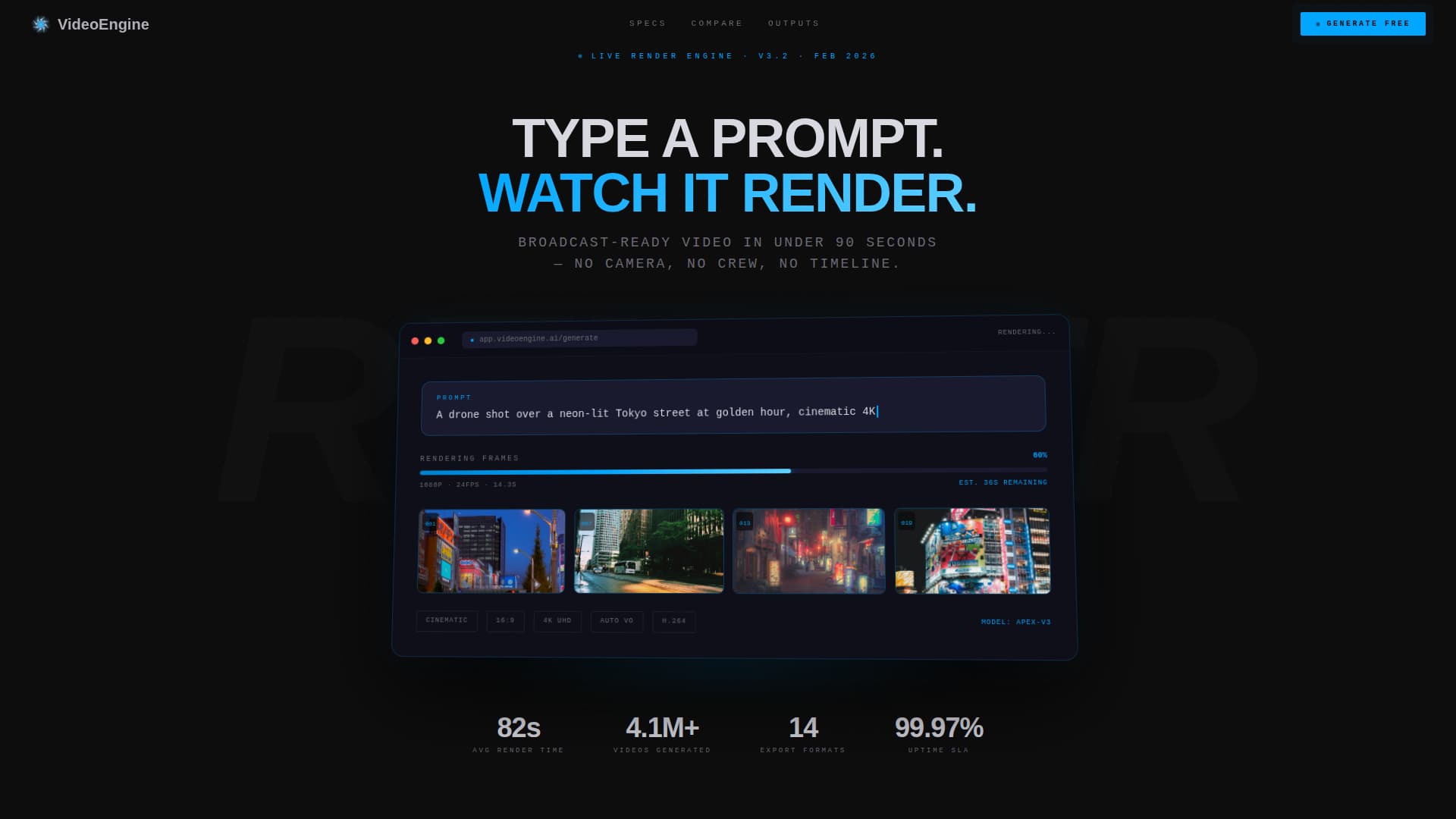 Specialist AI & Machine Learning Comparison Website Template