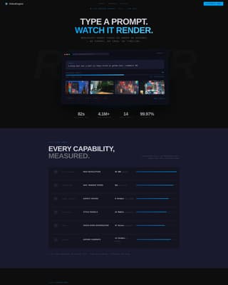 Specialist AI & Machine Learning Comparison Website Template