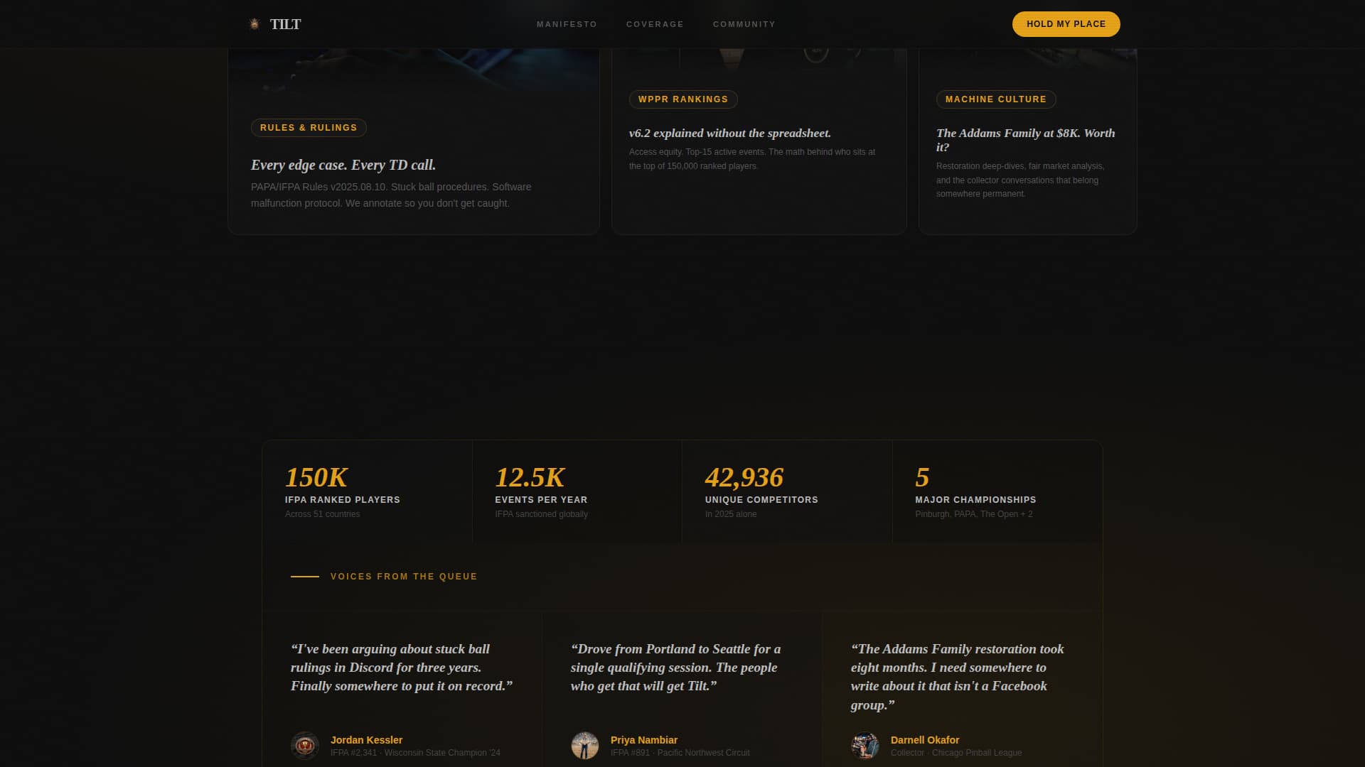 Hobby & Passion Content Pre-Launch & Coming Soon Website Template