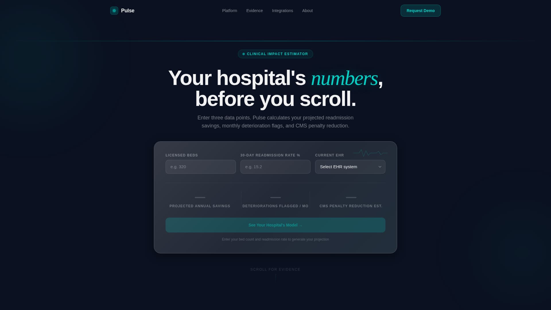 Beacon — Predictive Medical Device Landing Page Template