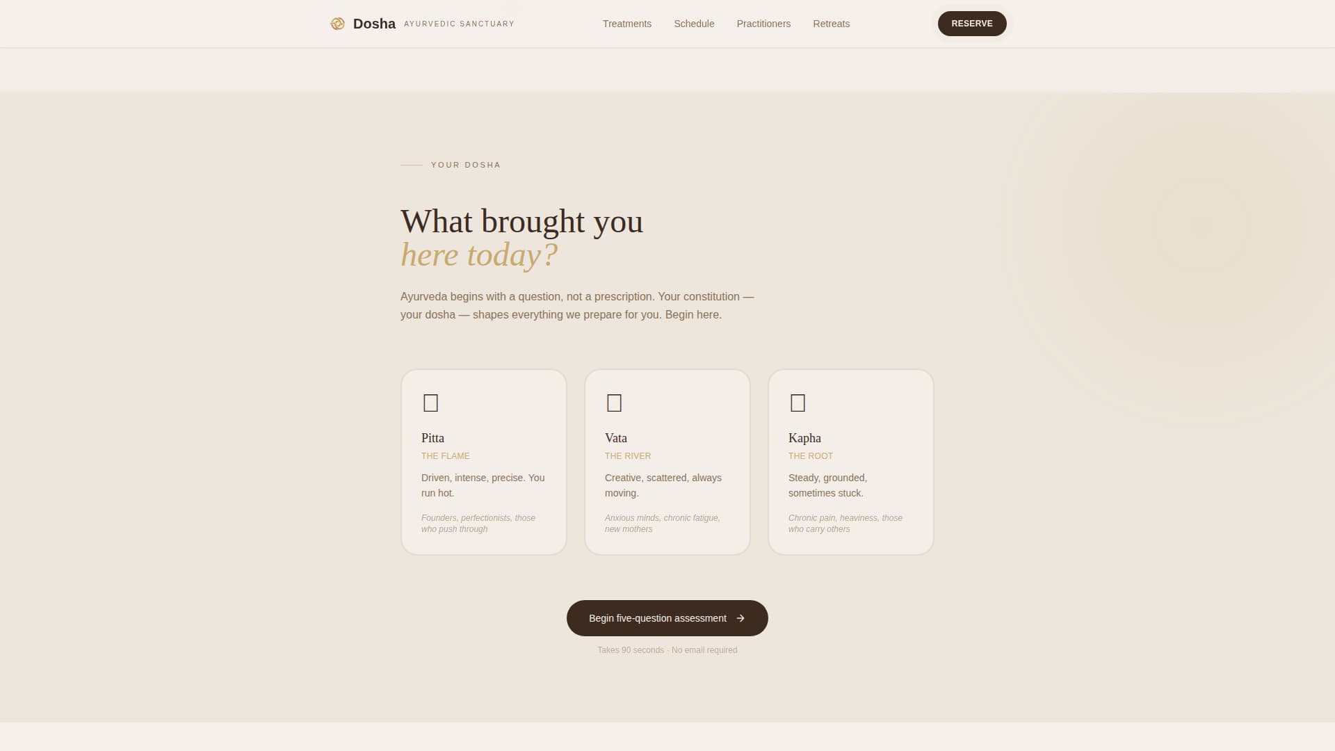 Wellness Retreat & Resort Booking Website Template