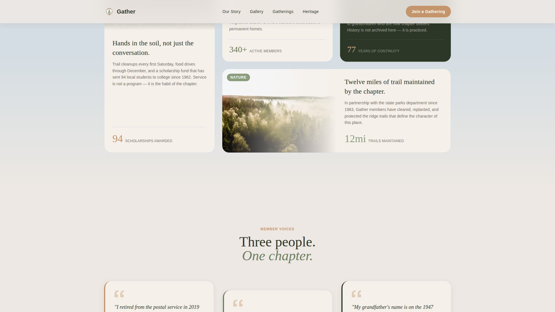 Alumni & Membership Association Professional Website Template