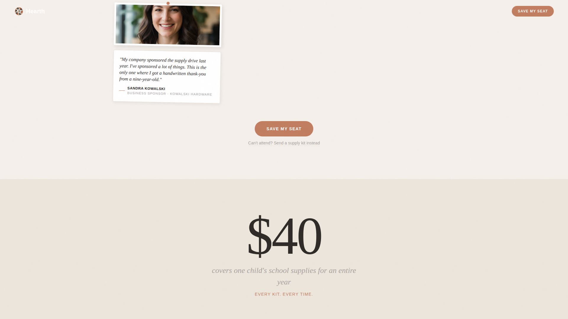 Child Welfare Nonprofit Reviews Website Template