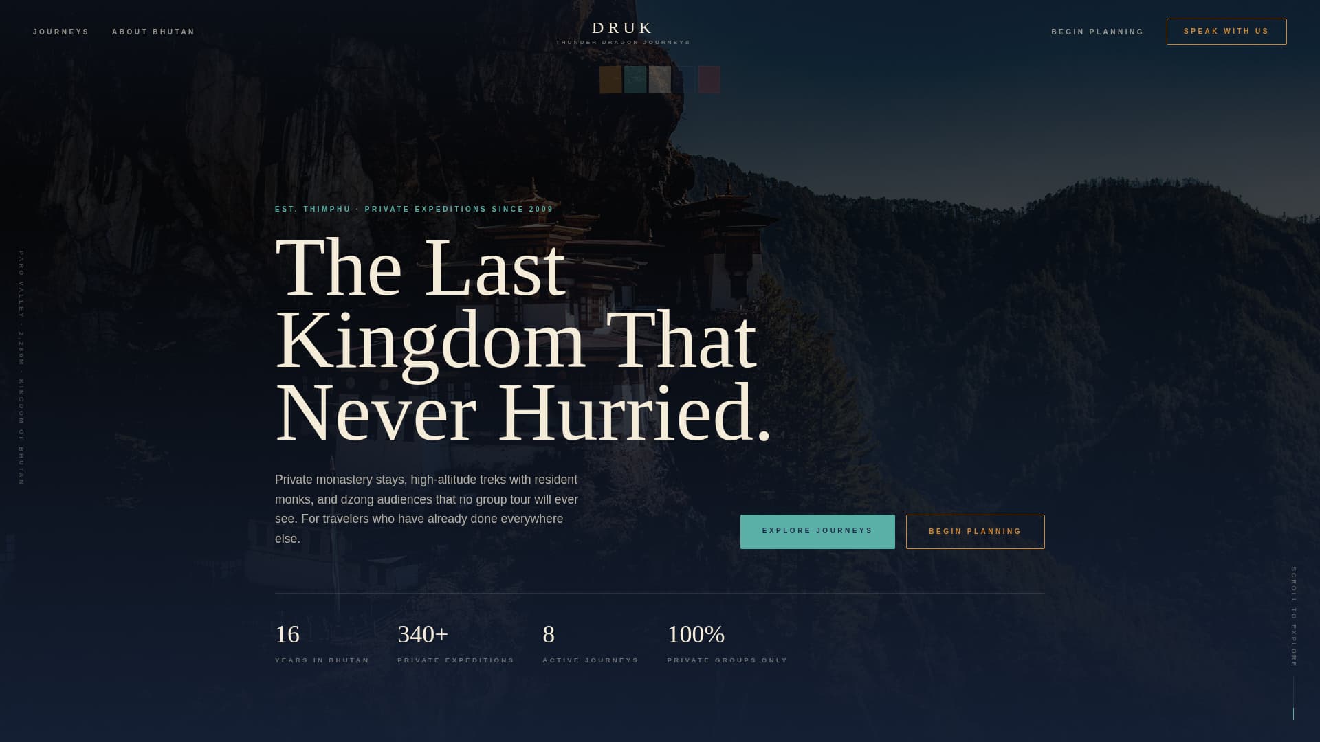 Bhutan Travel Reviews Website Template