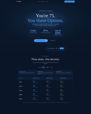 Safeguard — Authoritative Senior Insurance Landing Page Template