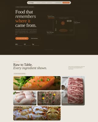 Paleo Food & Dining Booking Website Template