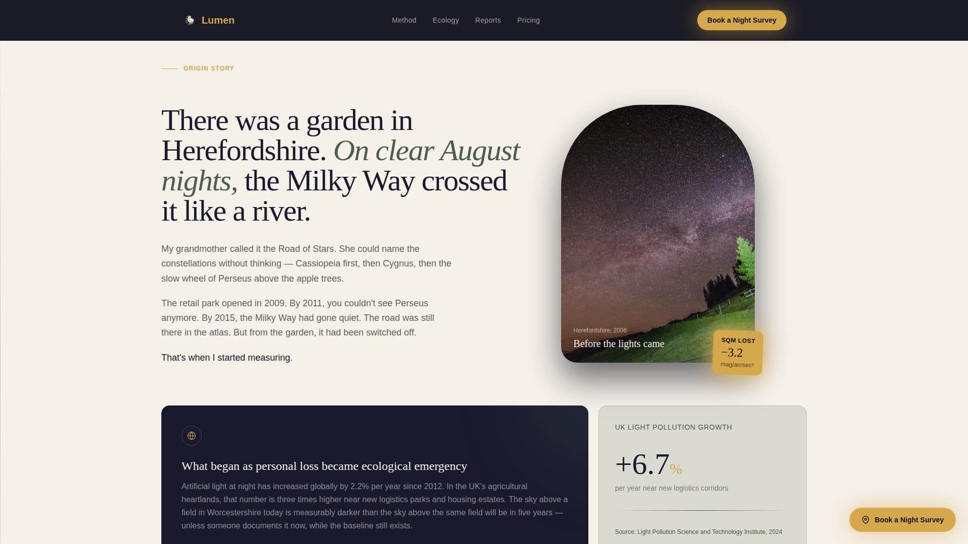 Specialist Climate & Environmental Monitoring Appointment Booking Website Template