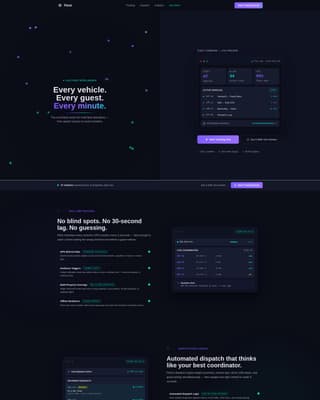 Specialist Hospitality Software Professional Website Template
