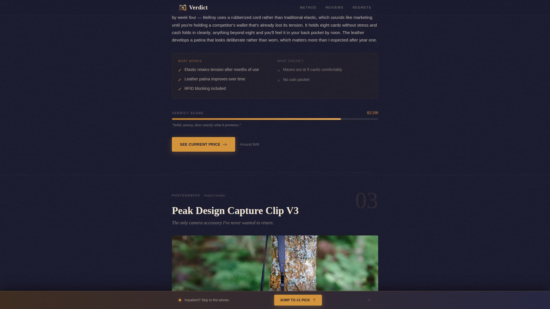 Review & Comparison Site Reviews Website Template