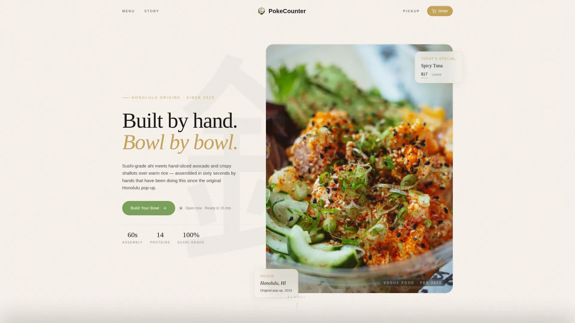 Regional & Specialty Restaurant Professional Website Template