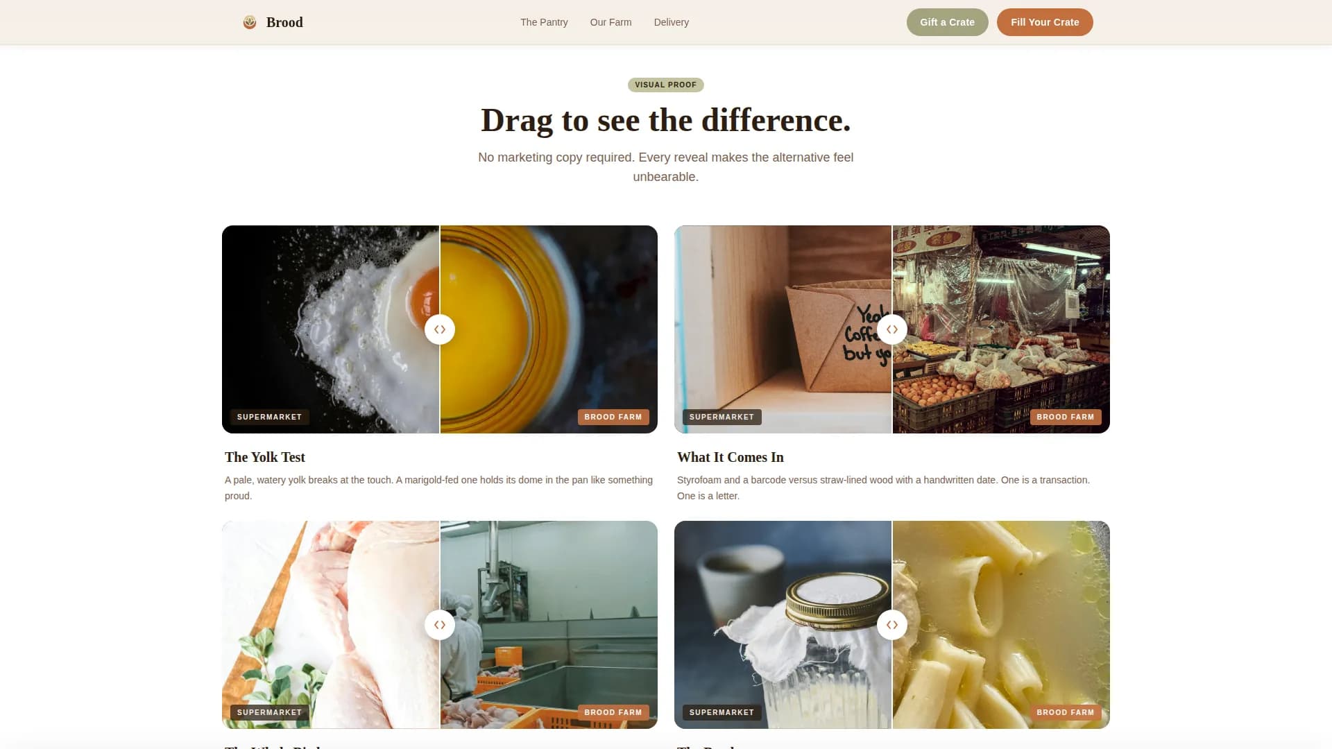 Local Meat & Seafood Professional Website Template