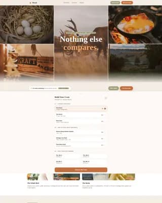 Local Meat & Seafood Professional Website Template
