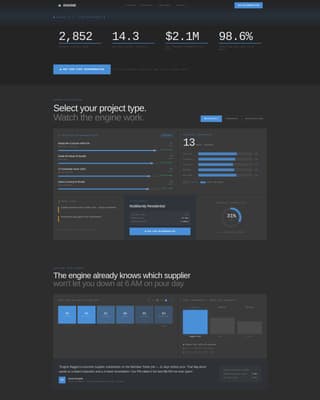 AI for Construction Professional Website Template