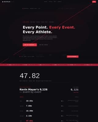 Triumph — Compelling Sports Competition Landing Page Template