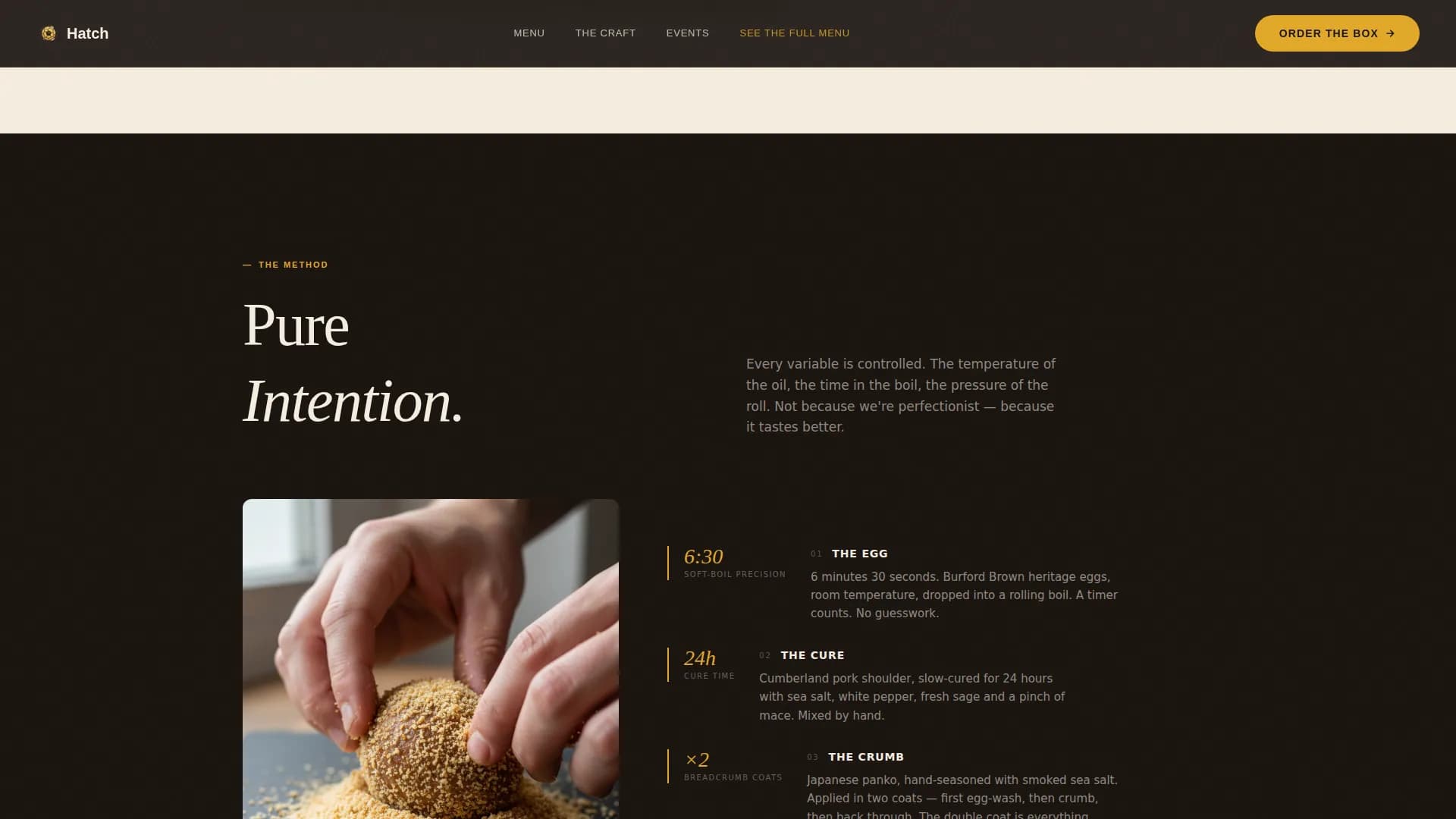 Regional & Specialty Restaurant Professional Website Template
