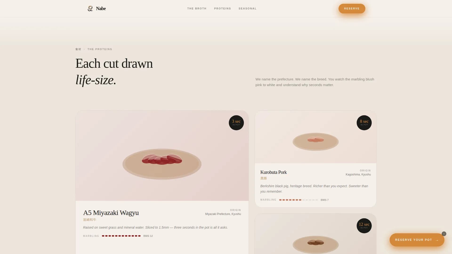 Regional & Specialty Restaurant Appointment Booking Website Template