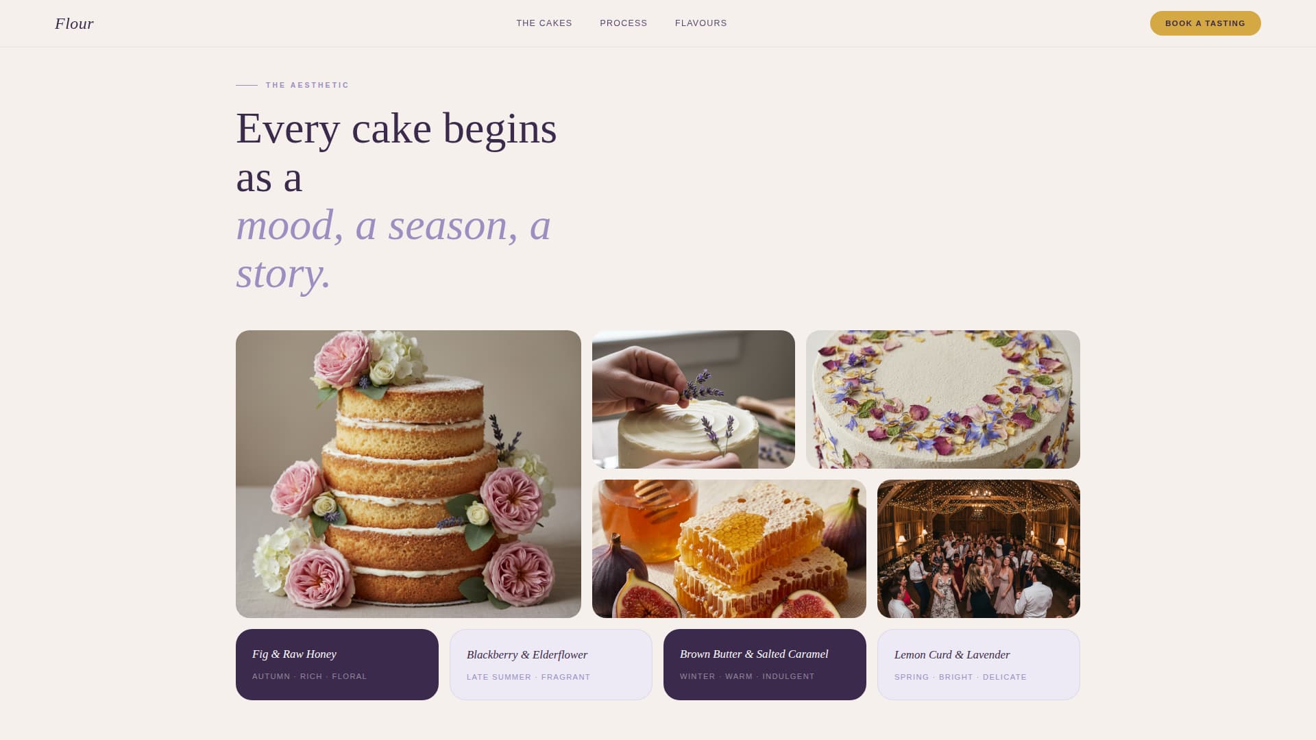Barn Wedding Booking Website Template