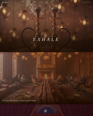 Middle Eastern Cuisine & Dining Specialist Professional Website Template