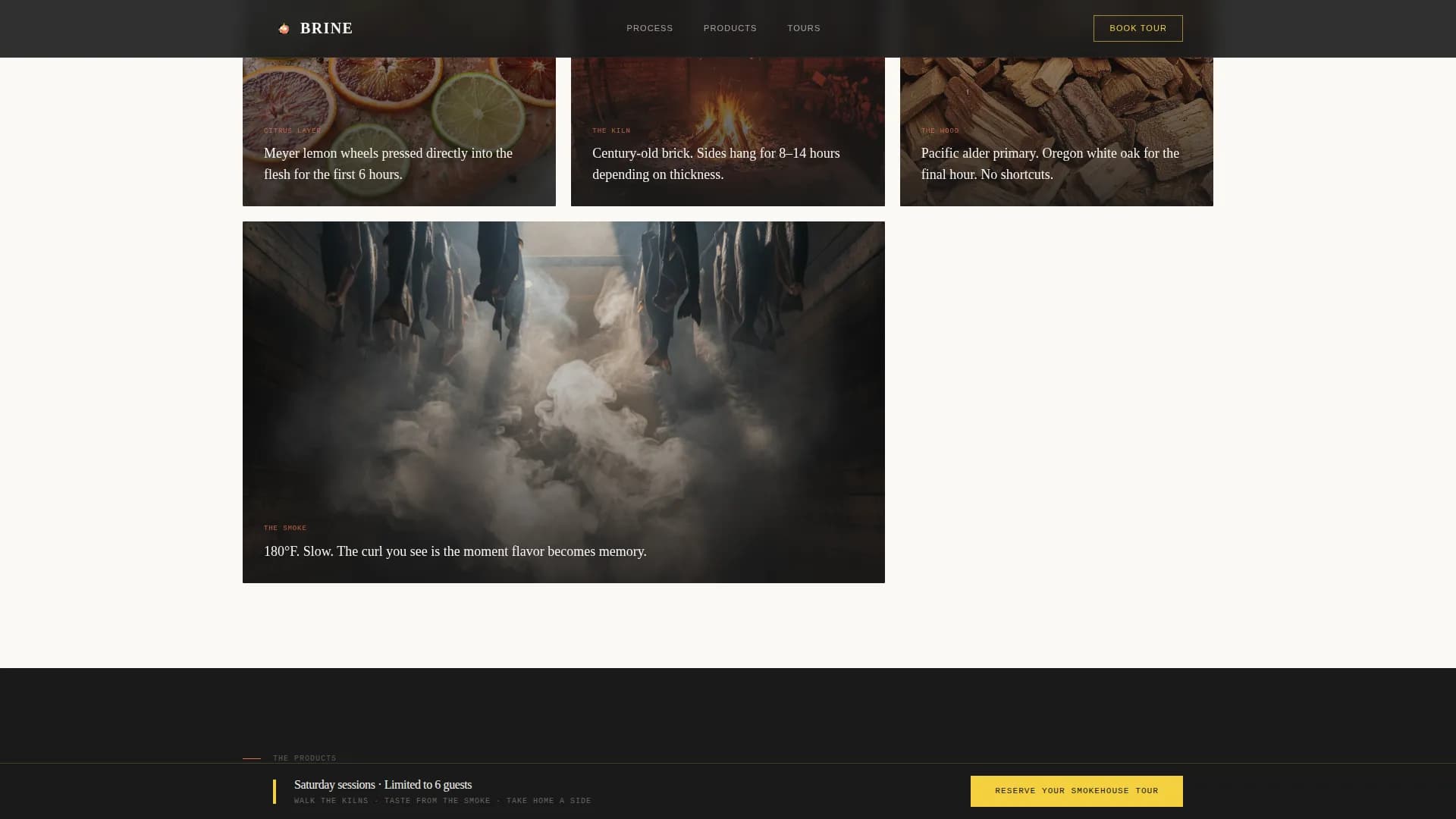 Premium Meat & Seafood Professional Website Template