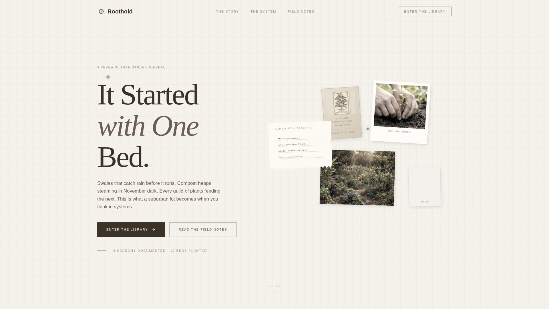 Hobby & Passion Content Blog Website Template