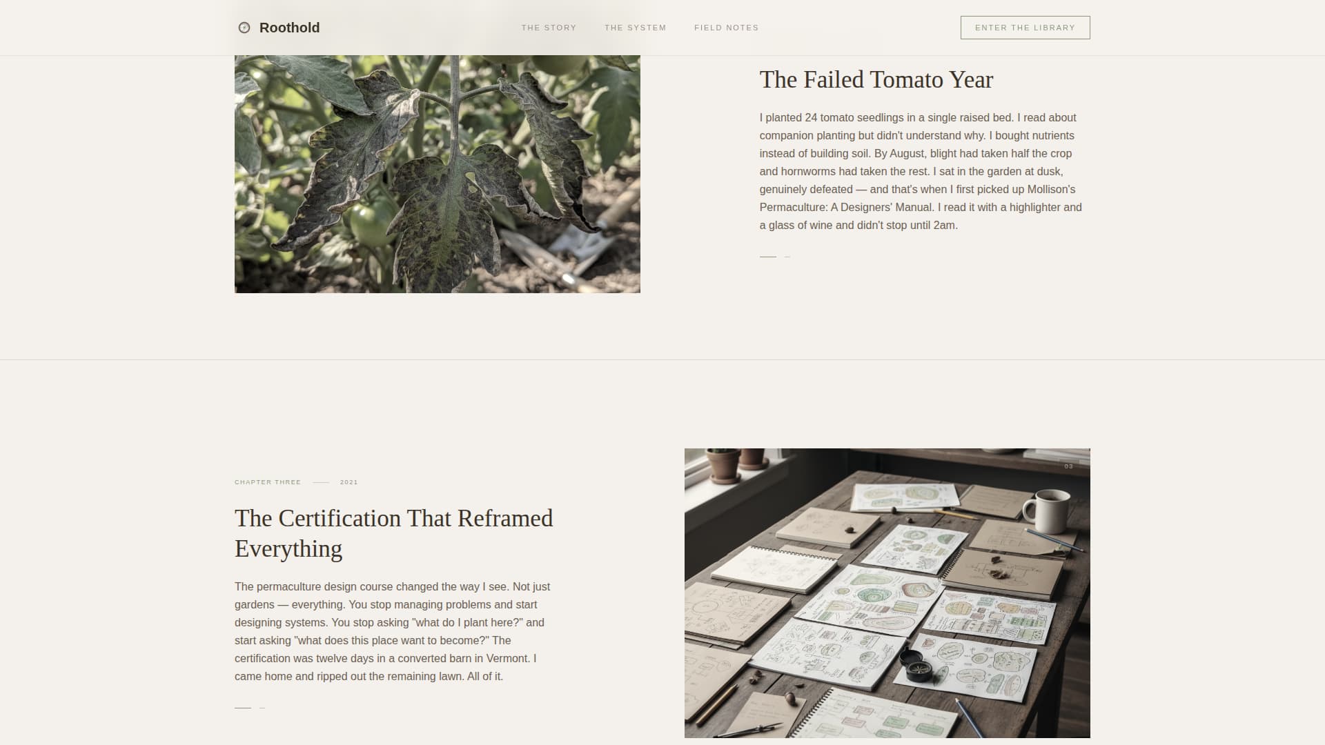 Hobby & Passion Content Blog Website Template