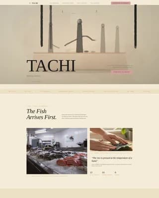 Regional & Specialty Restaurant Professional Website Template