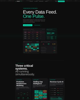 AI for Healthcare Professional Website Template