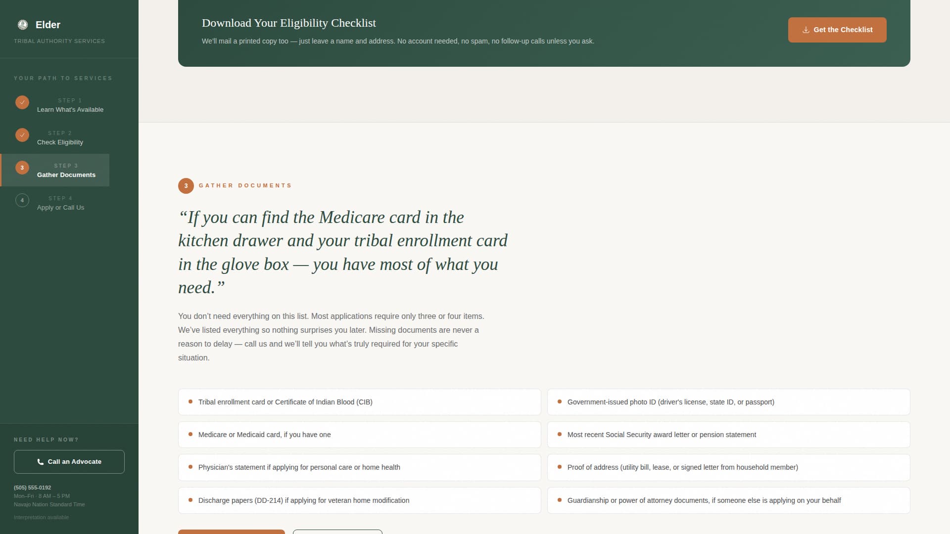 Senior & Disability Professional Website Template