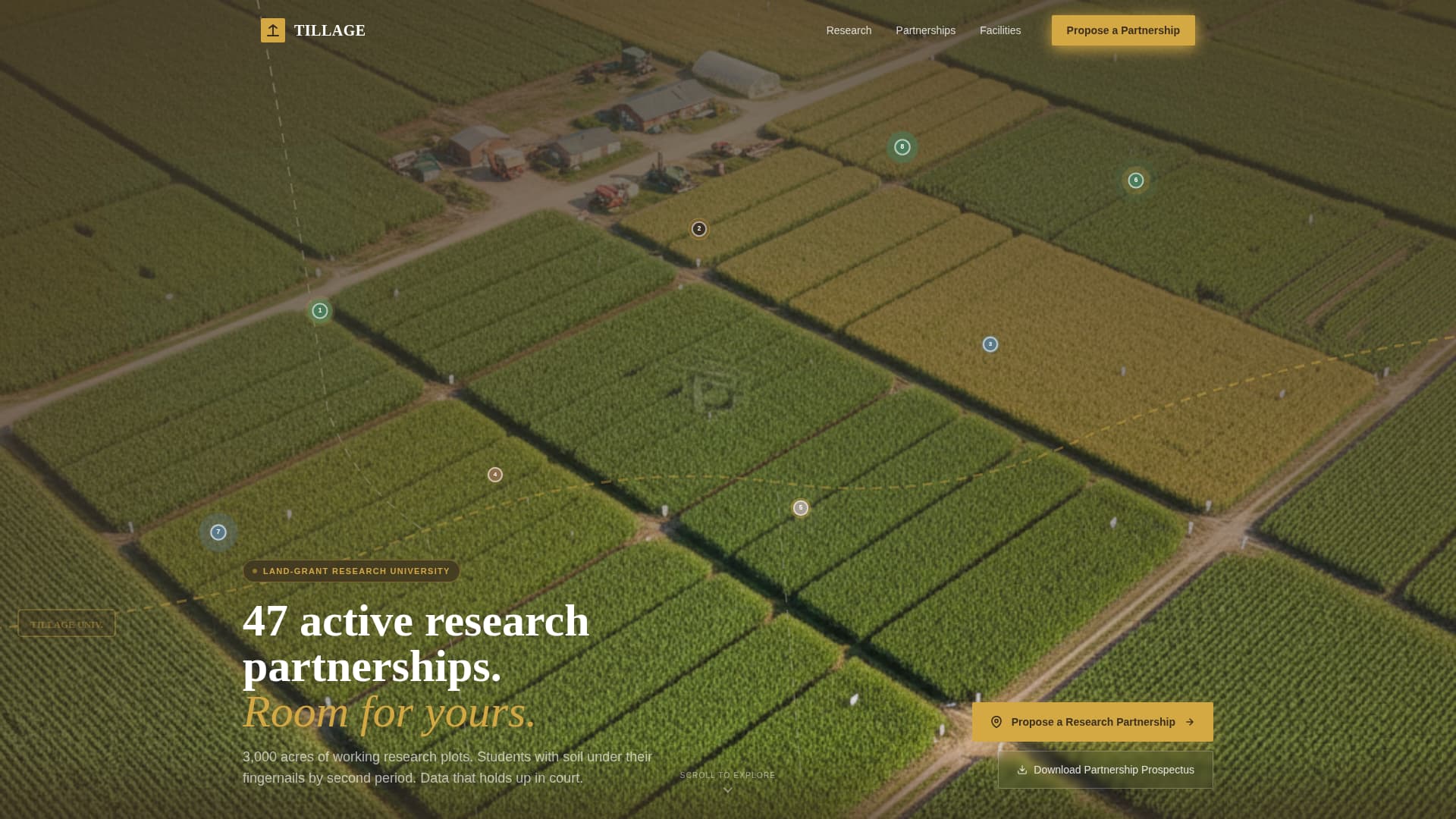 Agricultural Education & Extension Professional Website Template