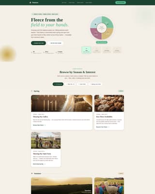 Farm & Ranch Professional Website Template
