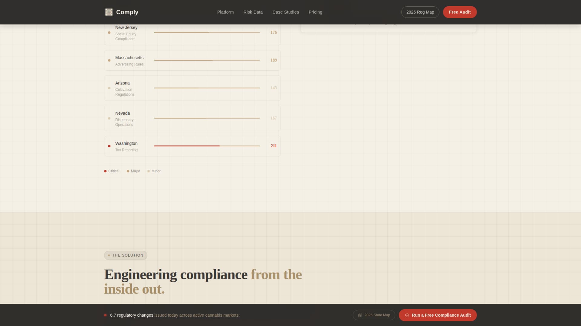 Cannabis Technology & Privacy Policy Website Template