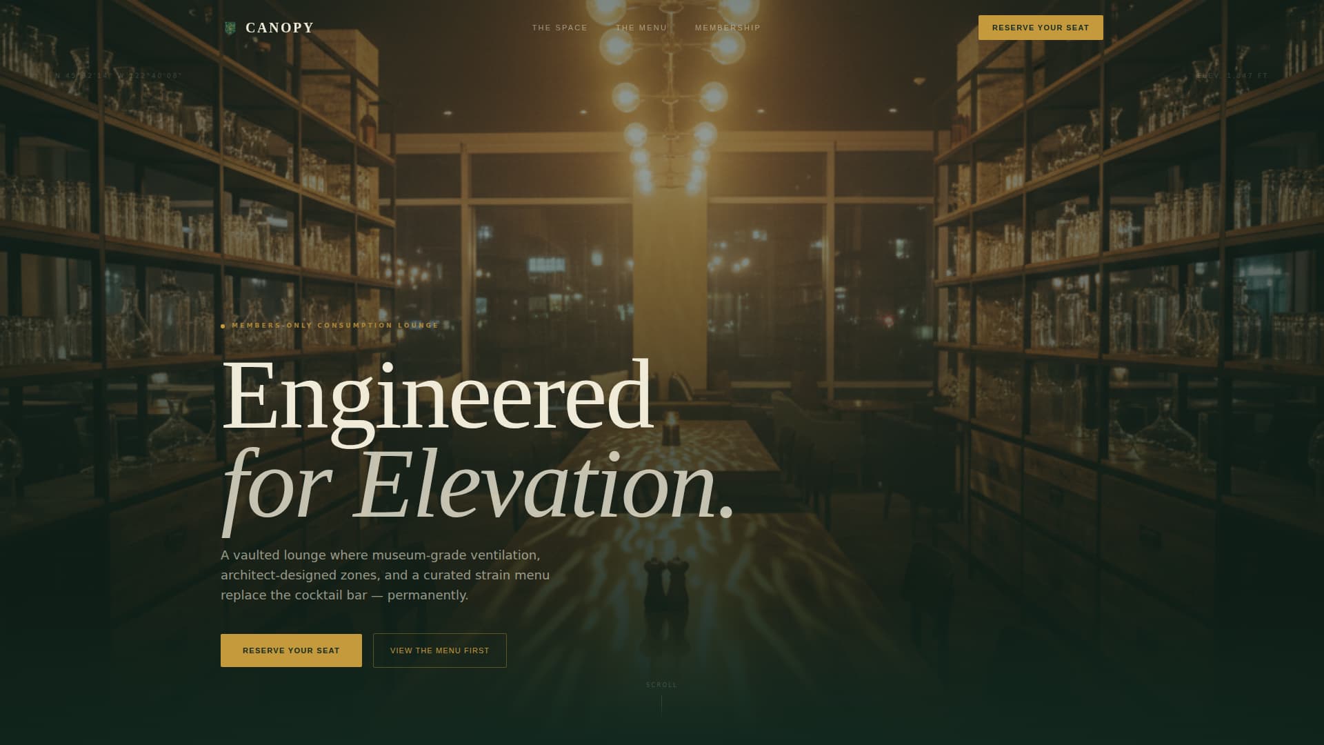 Dispensary & Retail Professional Website Template