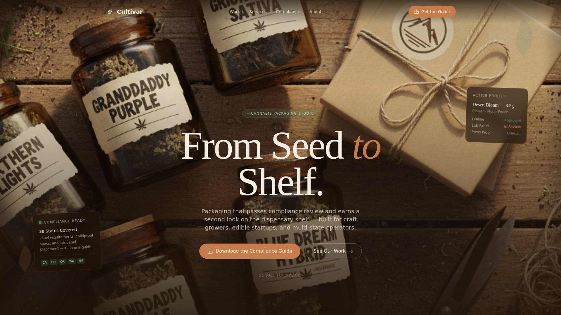 Cannabis Technology & Specialist Privacy Policy Website Template