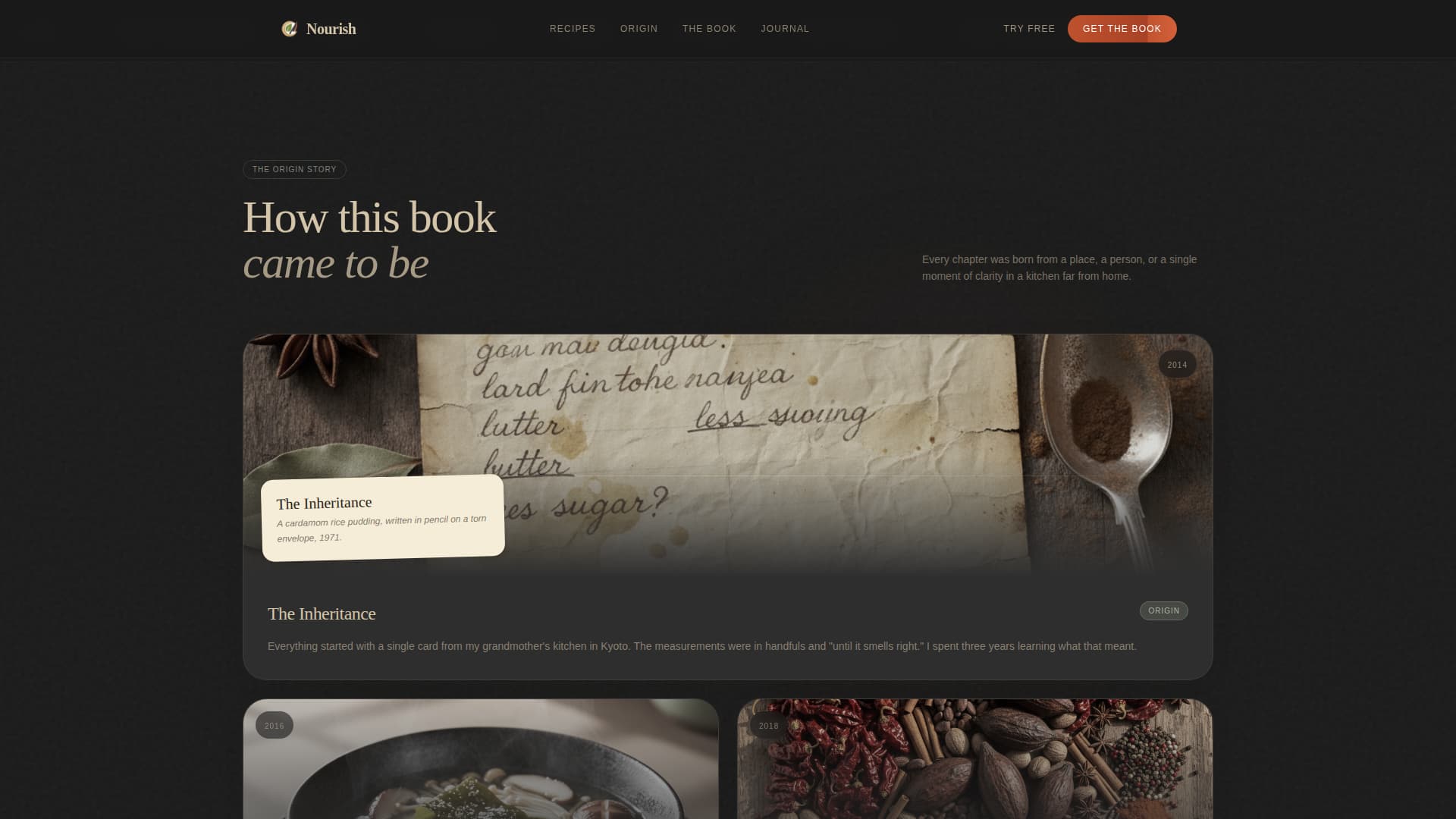 Vegan Food & Dining Blog Website Template