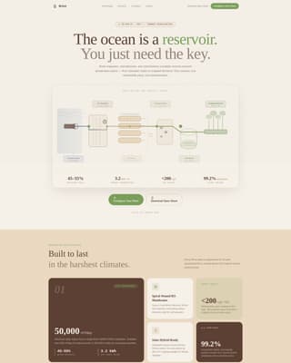 Soil & Water Conservation Specialist Professional Website Template