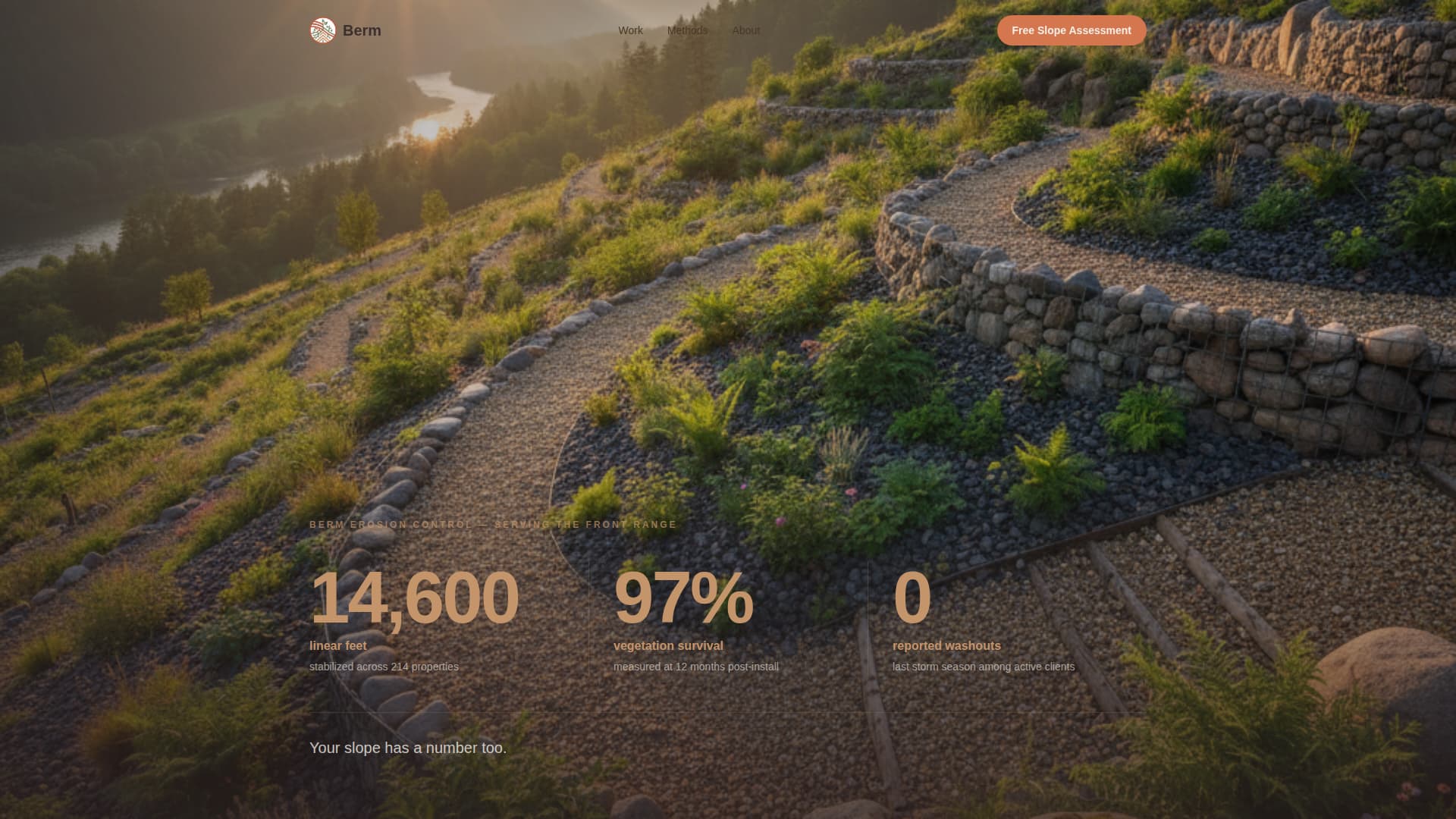 Soil & Water Conservation Advanced Professional Website Template