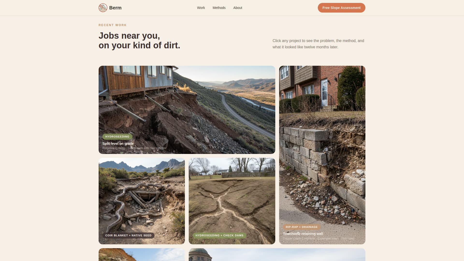 Soil & Water Conservation Advanced Professional Website Template