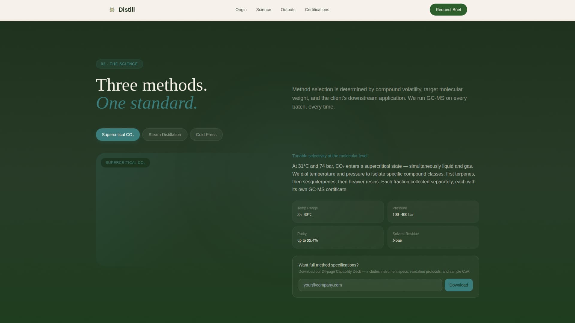 Cannabis Cultivation & Production Specialist Professional Website Template