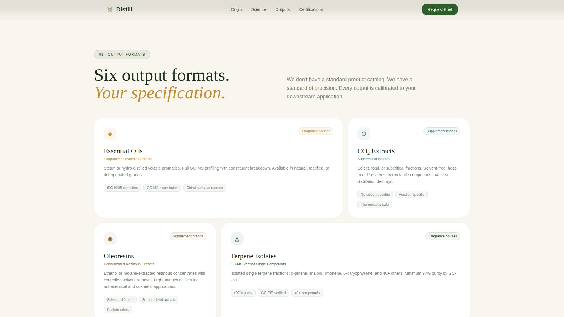 Cannabis Cultivation & Production Specialist Professional Website Template