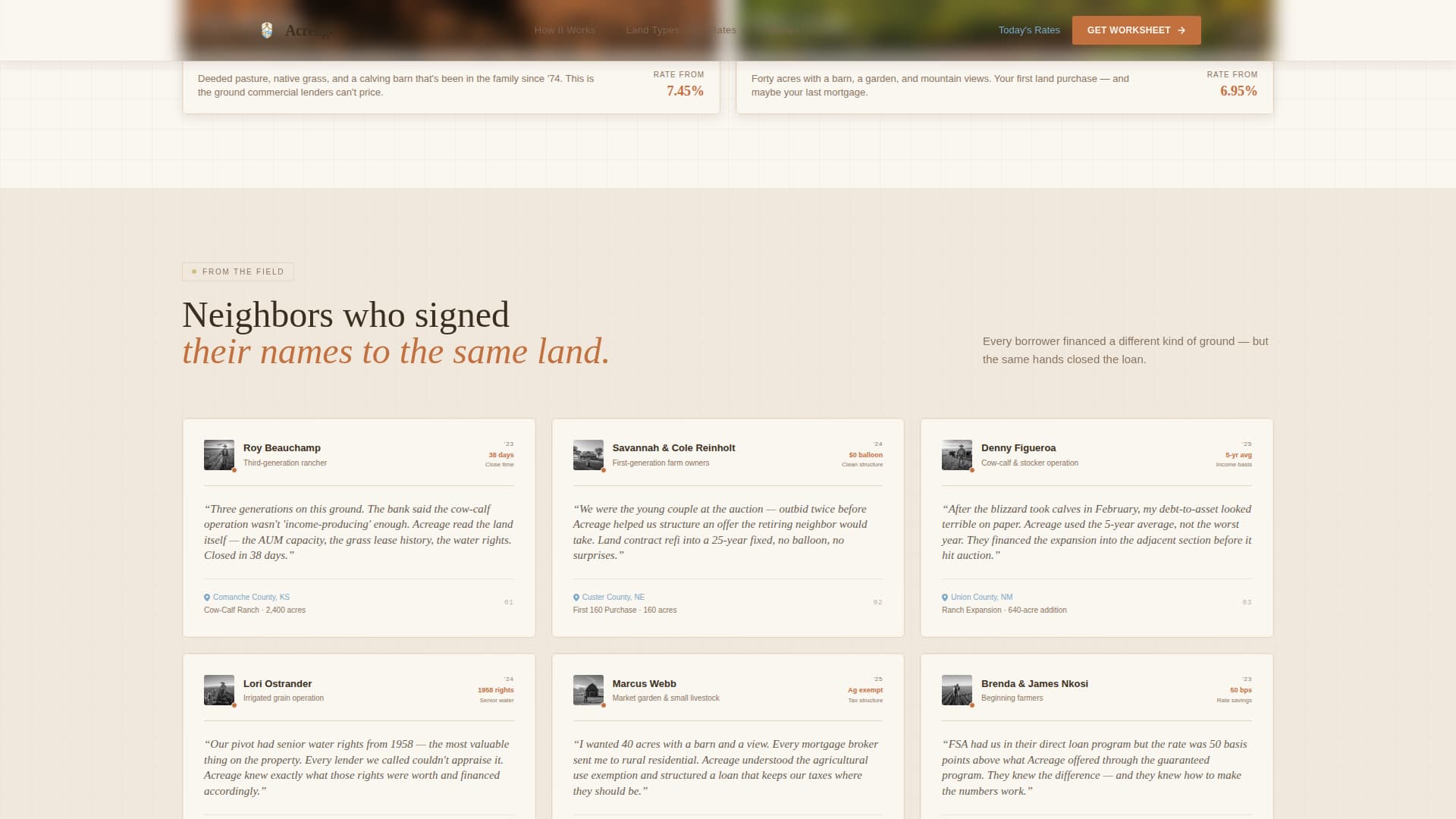 Agricultural Insurance & Finance Professional Website Template