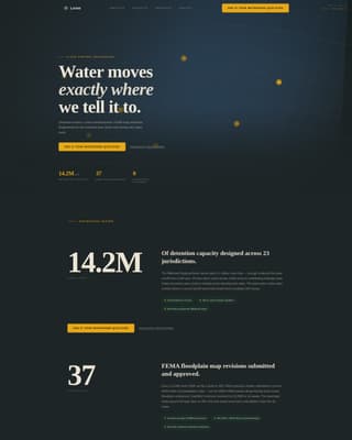 Soil & Water Conservation Professional Website Template